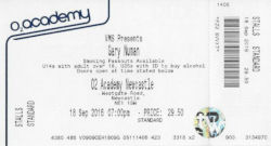 Newcastle Ticket 2016